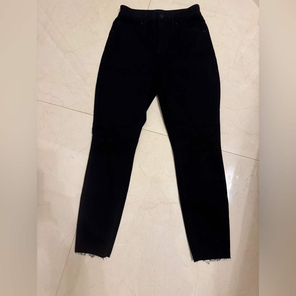 Express Women's Dark Black Skinny Jeans
